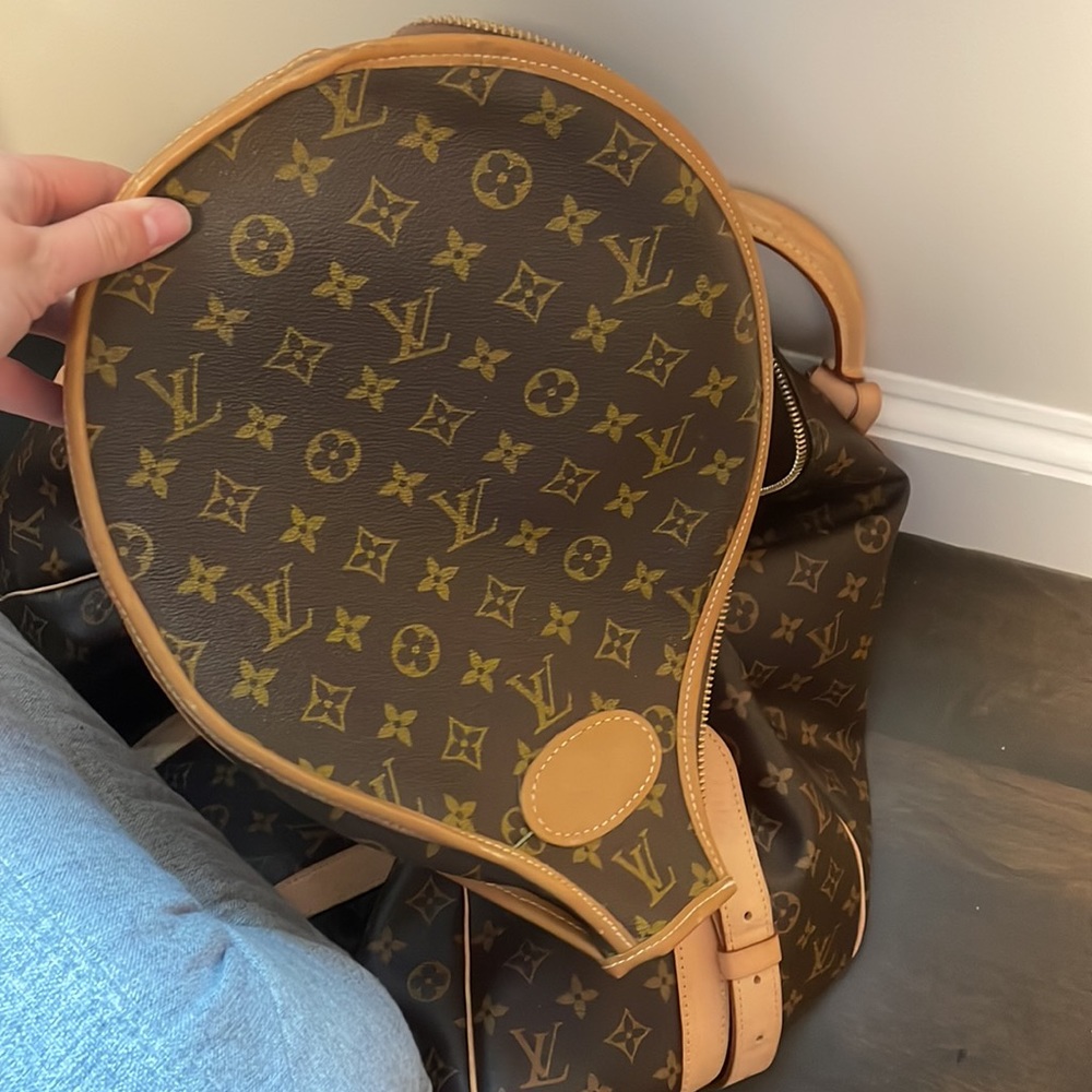 Vintage Louis Vuitton tennis racket